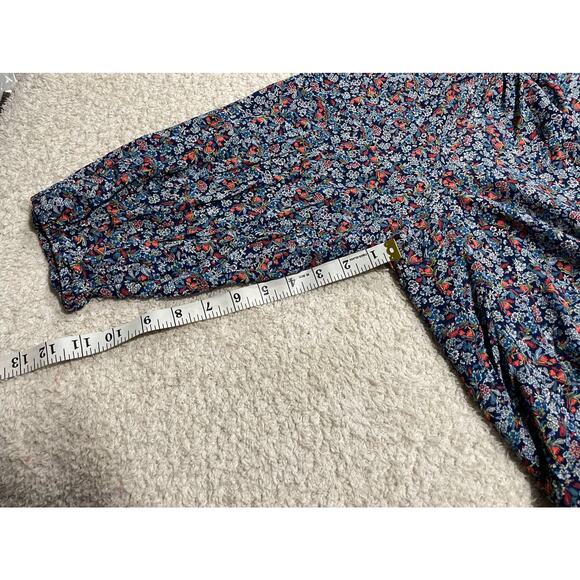 St. John's Bay Women's Size 2x Boat Neck Floral Pullover Top Multicolor - Picture 3 of 7